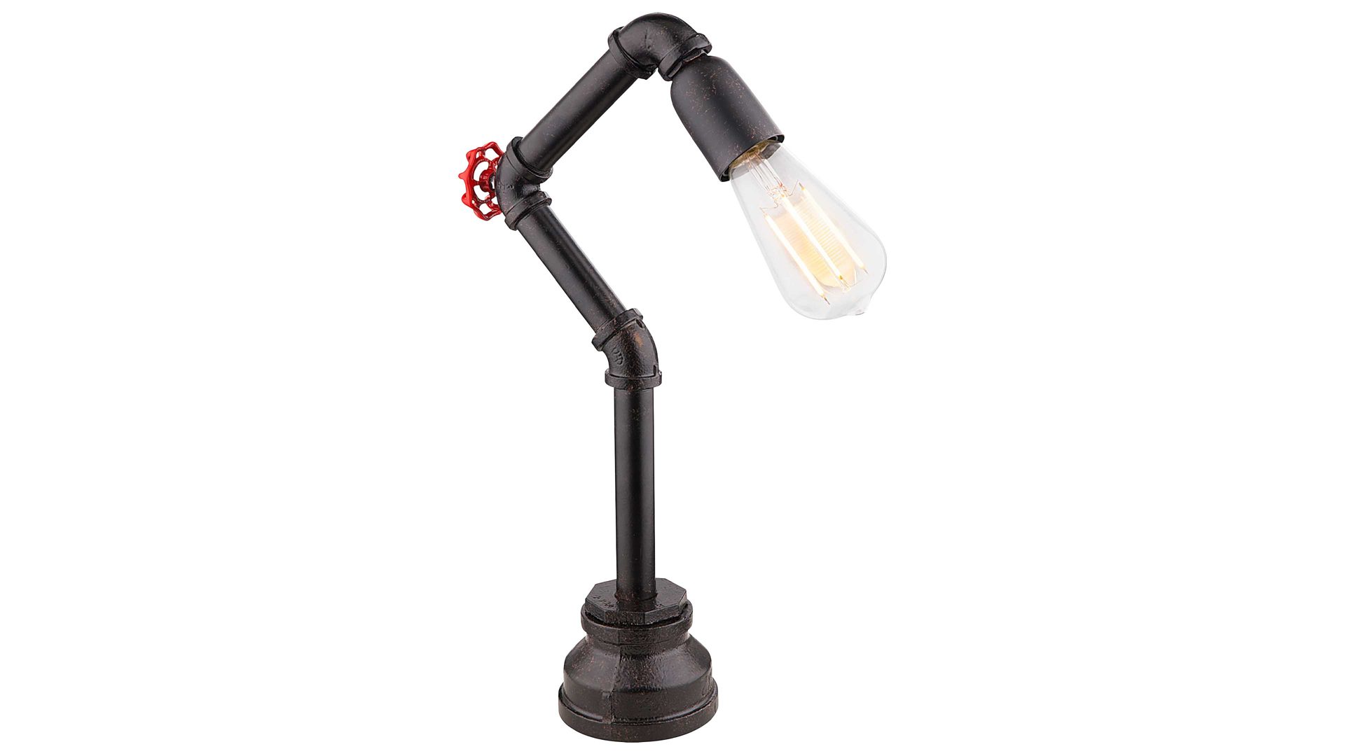 Tischleuchte Globo lighting aus Metall in Schwarz Tischleuchte Bayuda Schwarz & Gold – Höhe ca. 44 cm