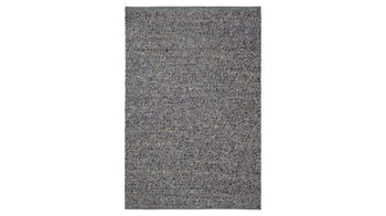 Handwebteppich Interliving aus Naturfaser in Dunkelblau Interliving Teppich Serie B-8001 Ocean – ca. 170 x 240 cm