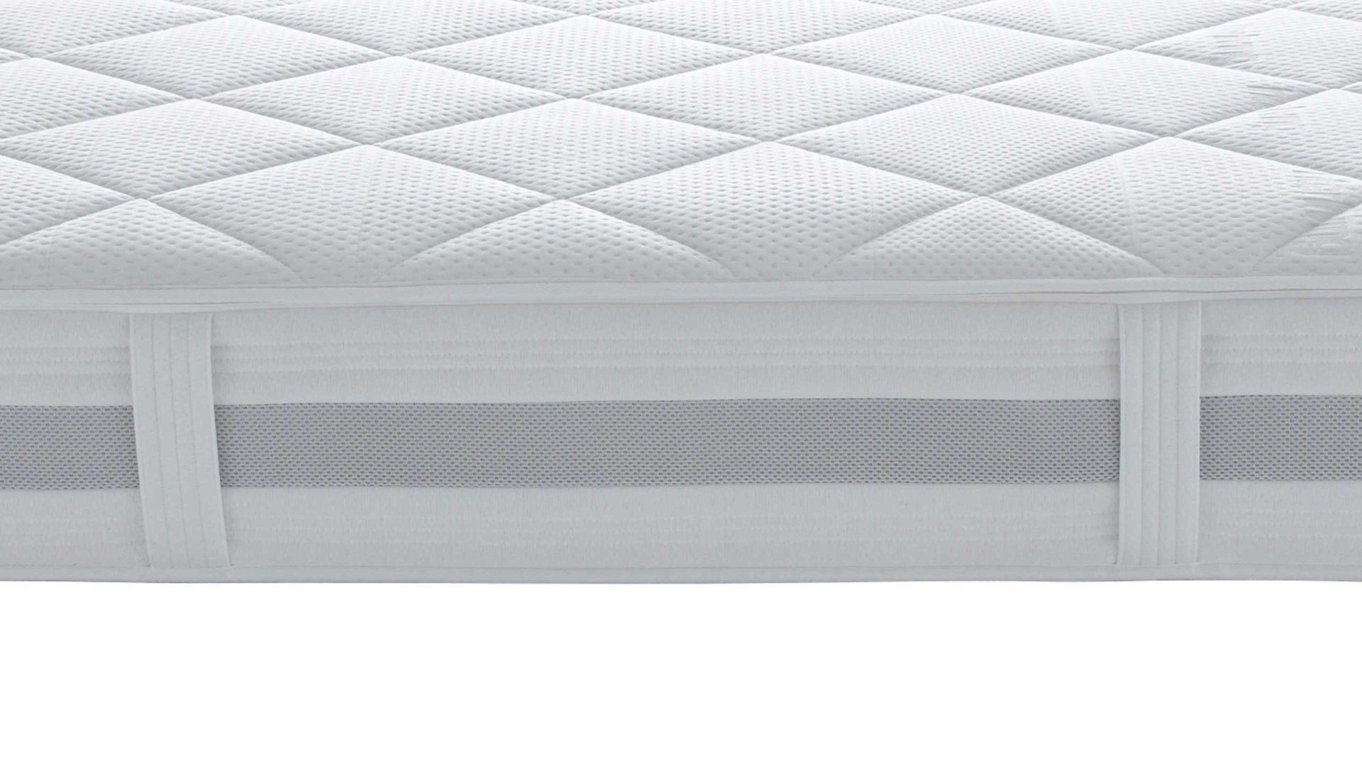 Kaltschaummatratze Interliving aus Stoff in Weiß Interliving Matratze Medikontur 1914 Kaltschaum, H3 – Liegefläche ca. 140 x 200 cm