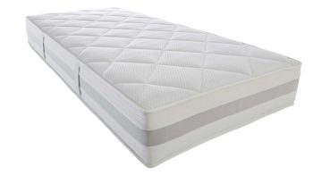 Kaltschaummatratze Interliving aus Stoff in Weiß Interliving Matratze Medikontur 1914 Kaltschaum, H3 – Liegefläche ca. 100 x 200 cm