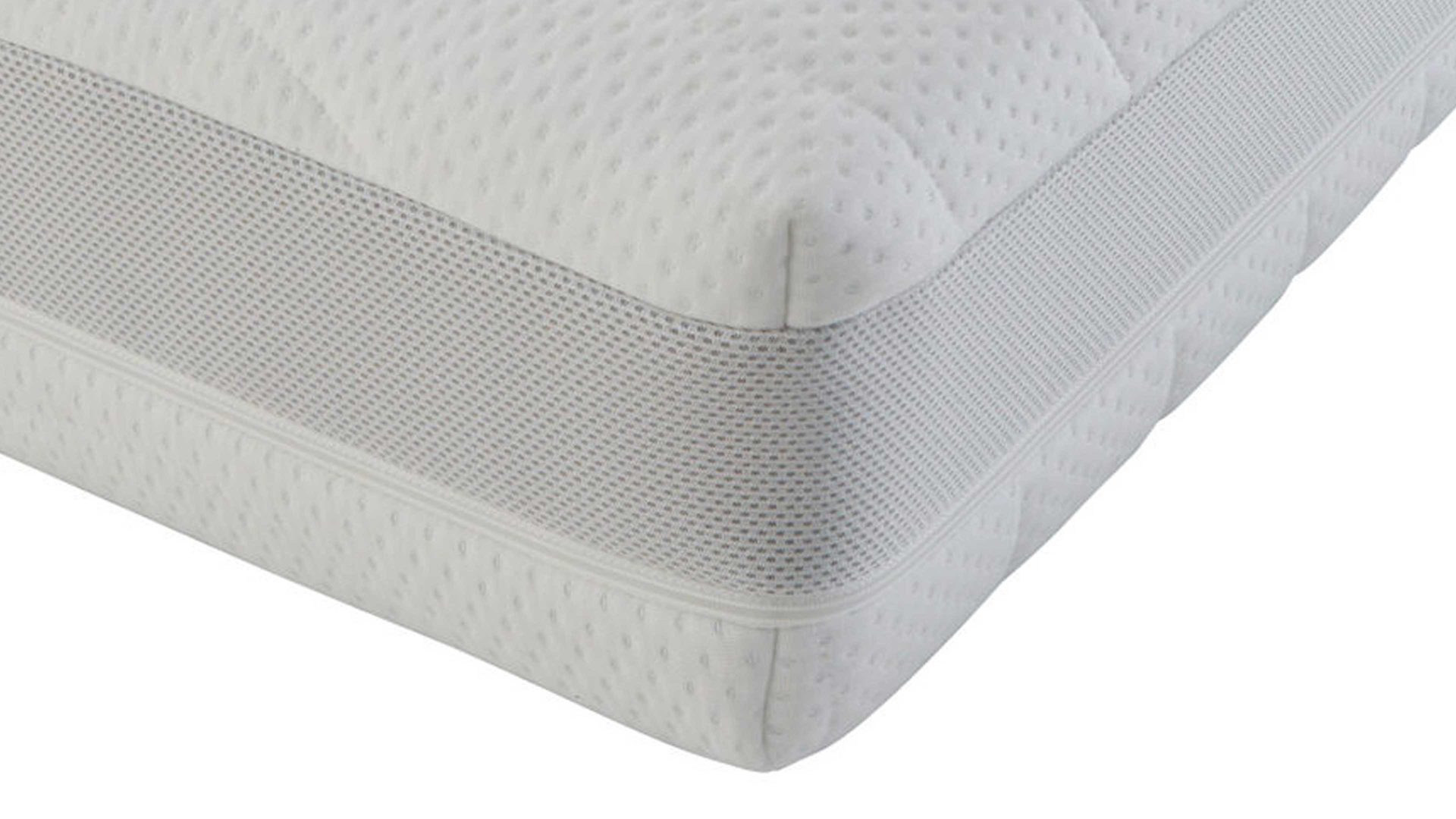 Federkernmatratze Interliving aus Stoff in Weiß Interliving Matratze Medikontur 1911 Taschenfederkern, H2 – Liegefläche ca. 90 x 190 cm