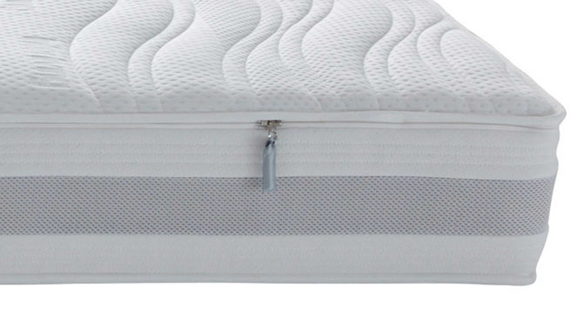 Kaltschaummatratze Interliving aus Stoff in Weiß Interliving Matratze Medikontur 1912 Kaltschaum, H3 – Liegefläche ca. 80 x 190 cm
