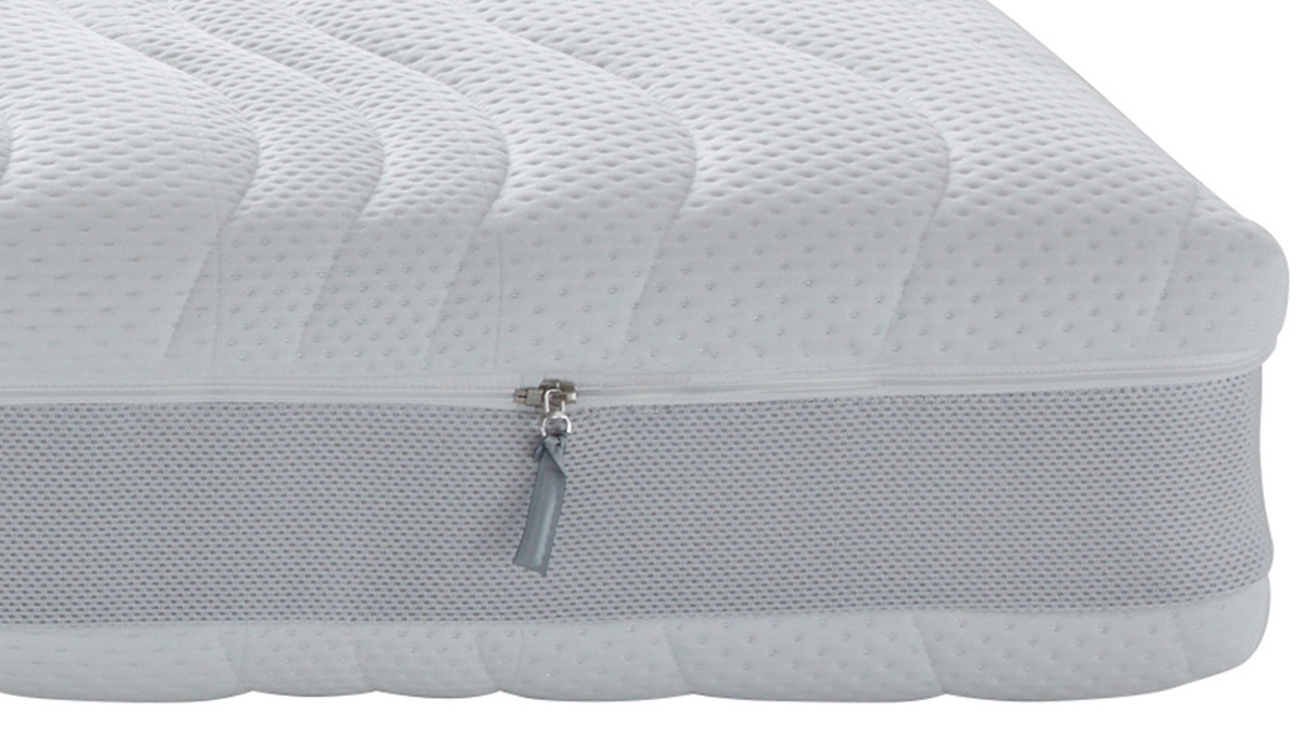 Kaltschaummatratze Interliving aus Stoff in Weiß Interliving Matratze Medikontur 1910 Kaltschaum, H4 – Liegefläche ca. 100 x 190 cm
