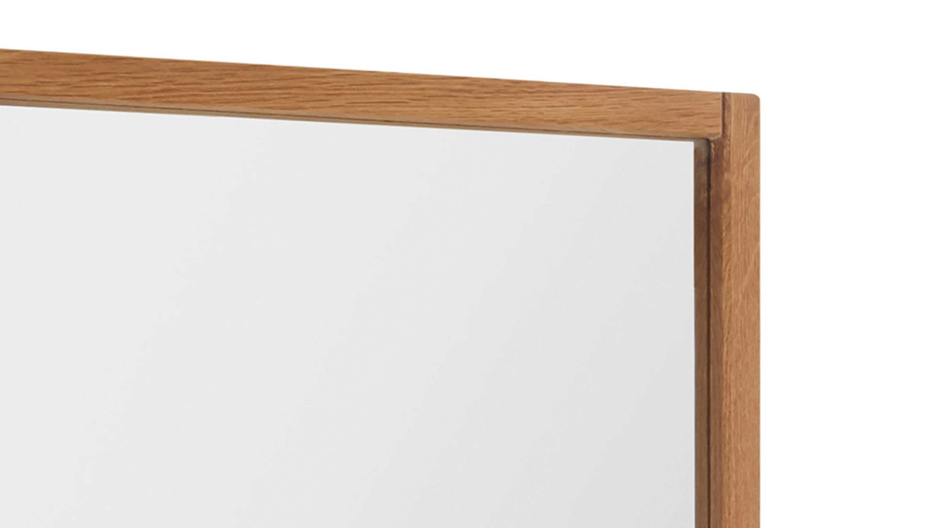 Wandspiegel Mca furniture aus Spiegel in Transparent Wandspiegel Alwar geölte Eiche - ca. 50 x 120 cm