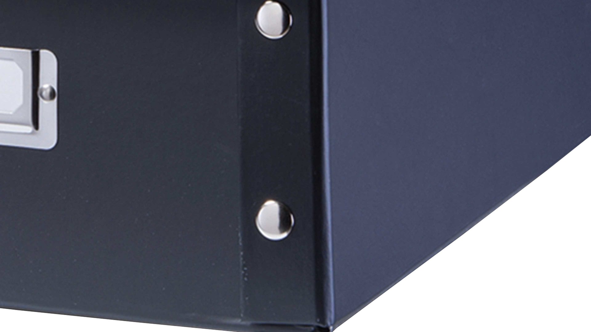 Aufbewahrungsbox Zeller present aus Karton / Papier / Pappe in Schwarz zeller Aufbewahrungsbox schwarze Pappe - ca. 26 x 31 cm