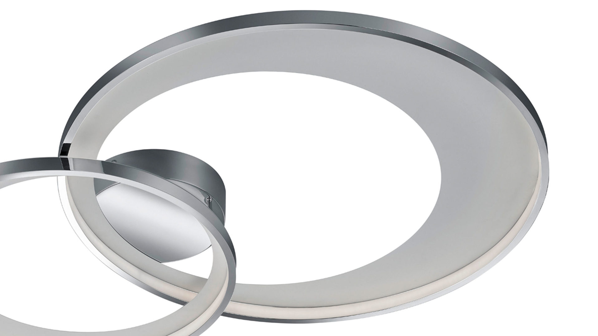 Deckenleuchte Trio lighting for you aus Metall in Metallfarben TRIO Lampenserie Granada - Deckenlampe Chrom – ca. 85 x 60 cm