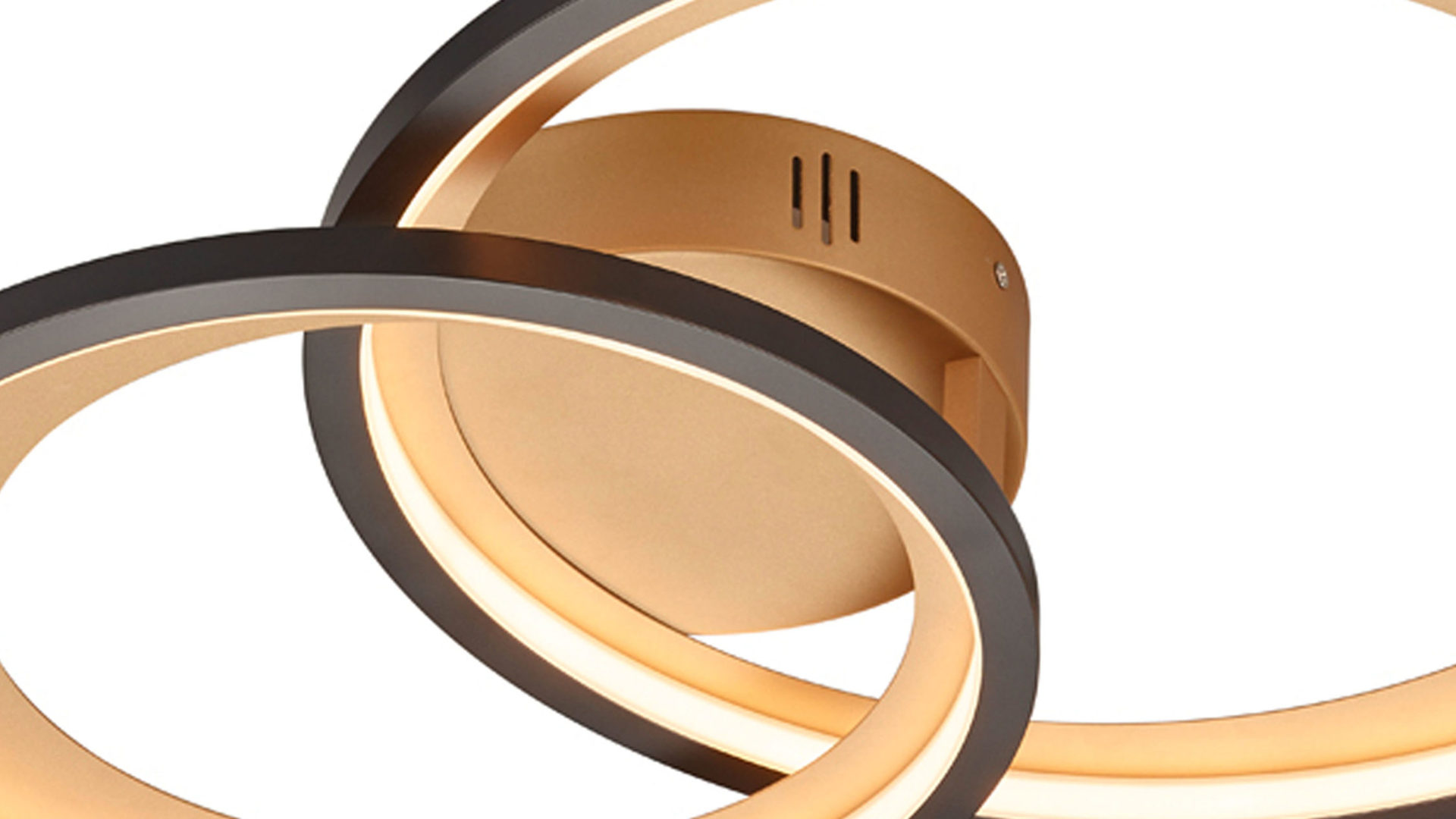 Deckenleuchte Trio lighting for you aus Metall in Schwarz TRIO Deckenlampe Granada mattschwarzes Metall – ca. 59 x 43 cm