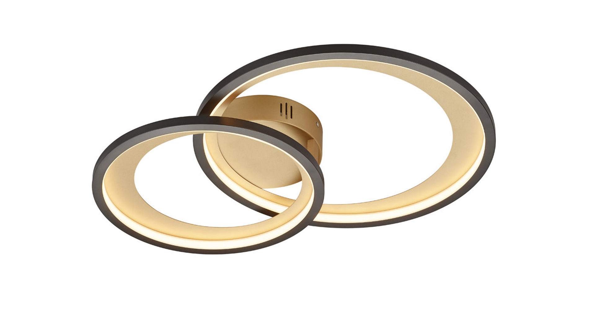 Deckenleuchte Trio lighting for you aus Metall in Schwarz TRIO Deckenlampe Granada mattschwarzes Metall – ca. 59 x 43 cm