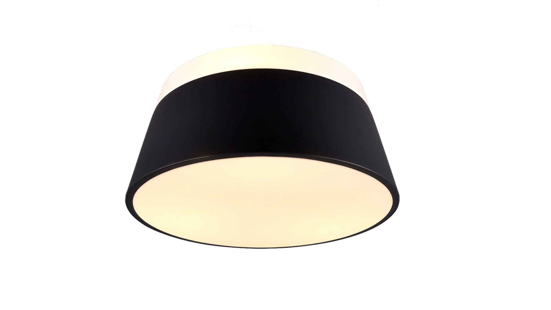 Deckenleuchte Trio leuchten aus Metall in Anthrazit Trio Deckenlampe Baroness anthrazitfarbenes Metall – Durchmesser ca. 25 cm
