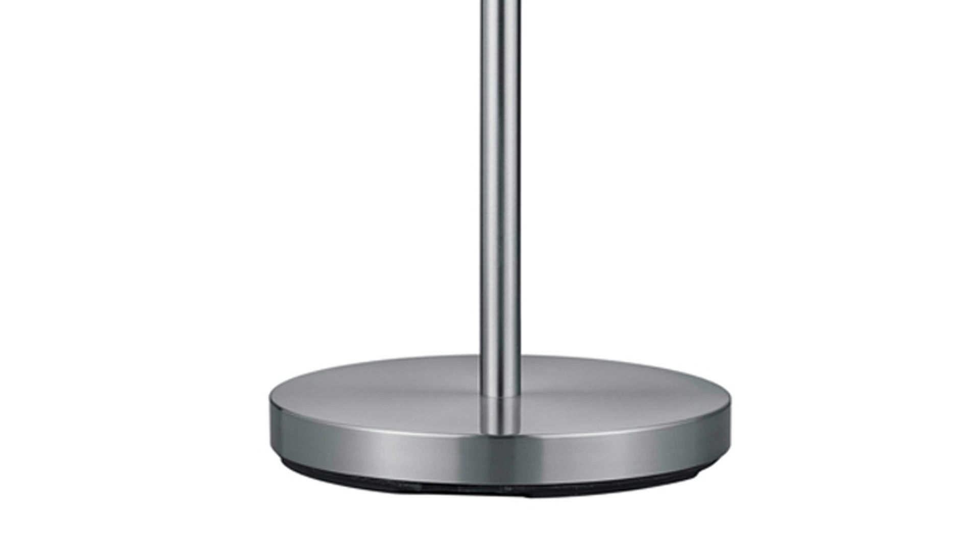 Stehleuchte Trio lighting for you aus Stoff in Metallfarben Trio Stehlampe Hotel Nickel matt & Stoff – Höhe ca. 170 cm