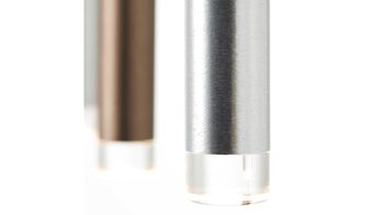 Pendelleuchte Brilliant aus Metall in Braun Brilliant Pendellampe Cembalo Aluminium & Acryl – Länge ca. 89 cm