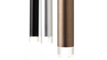 Pendelleuchte Brilliant aus Metall in Braun Brilliant Pendellampe Cembalo Aluminium & Acryl – Länge ca. 89 cm