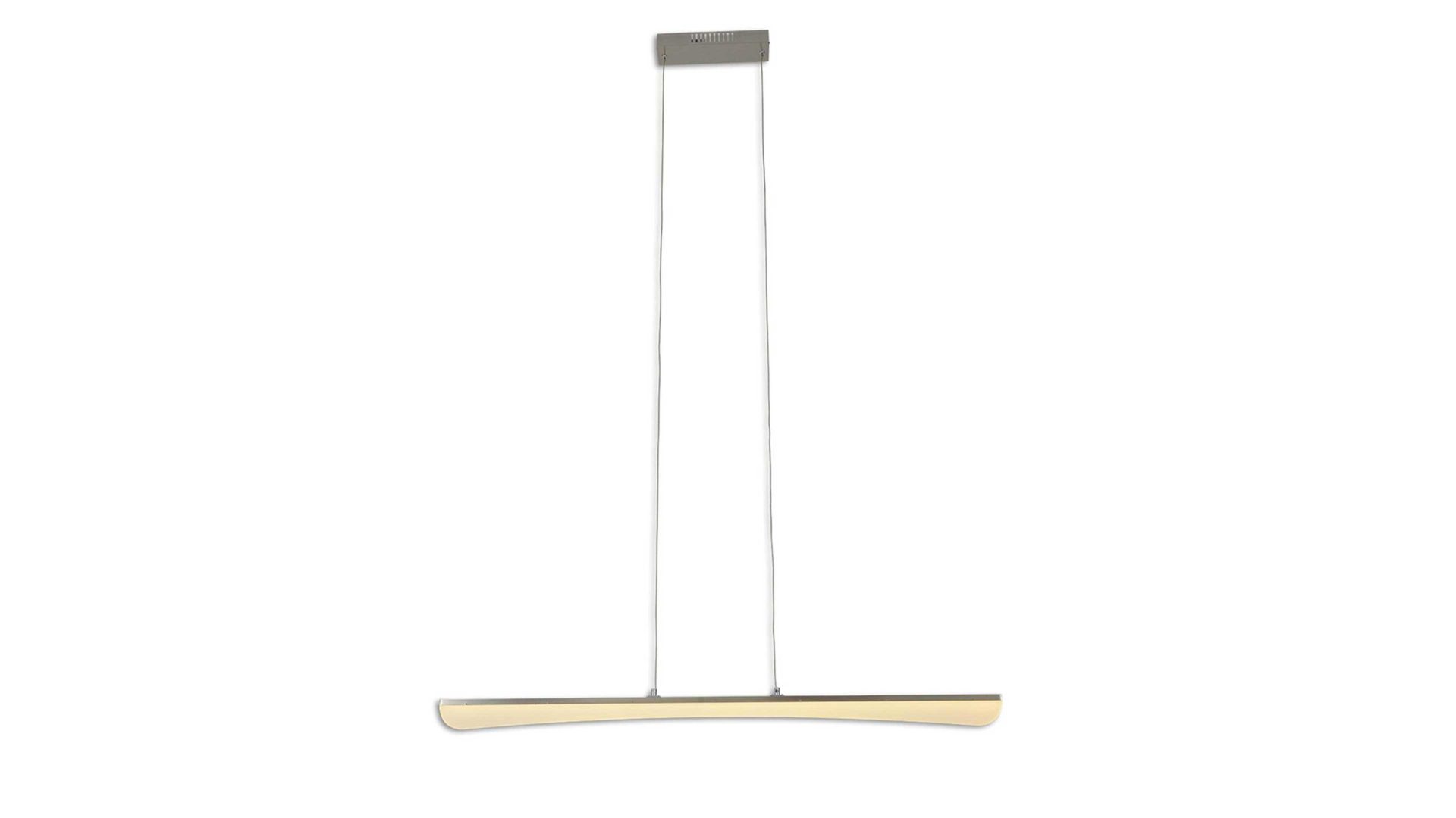 Pendelleuchte Näve aus Kunststoff in Weiß näve LED-Pendelleuchte Bones 2 Acrylglas & Chrom – Höhe ca. 38 cm