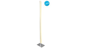 Stehleuchte Näve aus Kunststoff in Weiß näve LED-Stehleuchte Bones 2 Acrylglas & Chrom – Höhe ca. 125 cm