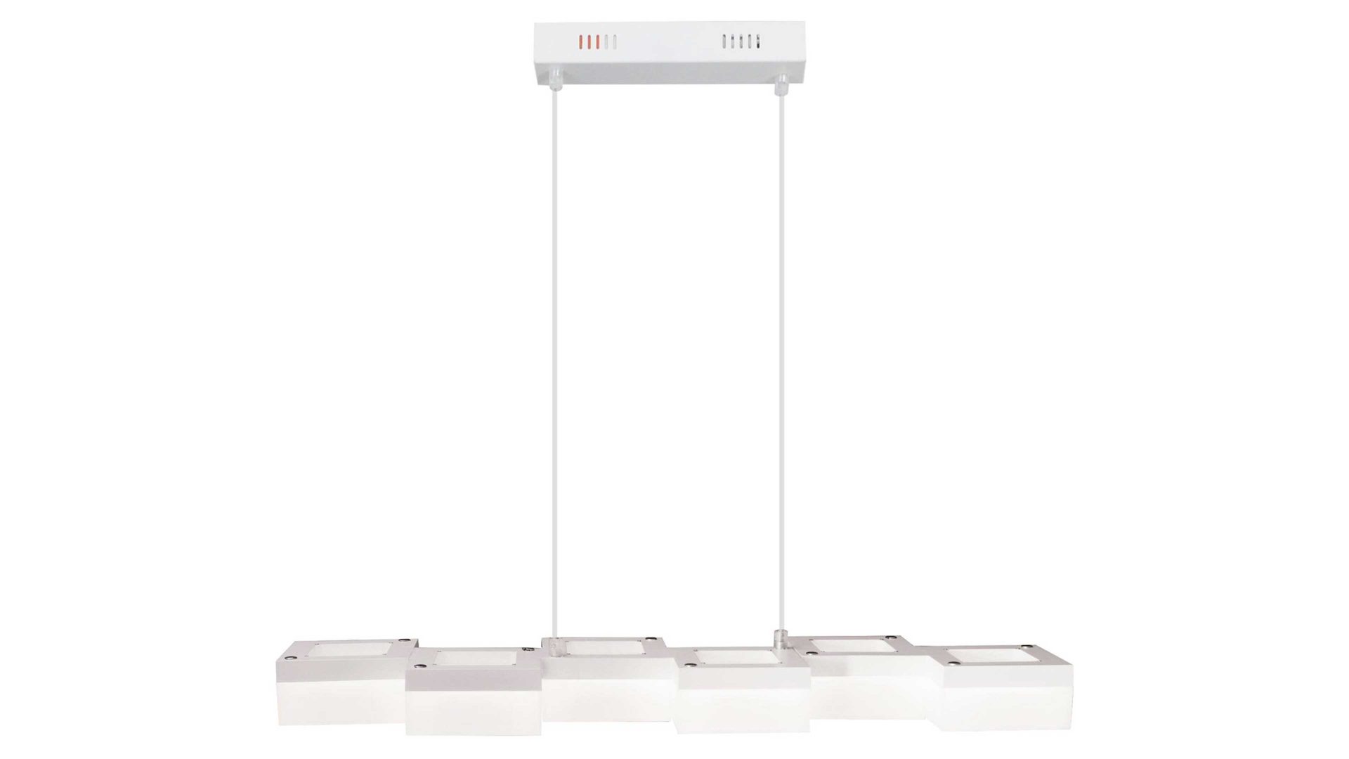 Pendelleuchte Näve aus Metall in Weiß näve LED-Hängelampe Moggi Metall & Acryl – Länge ca. 75 cm