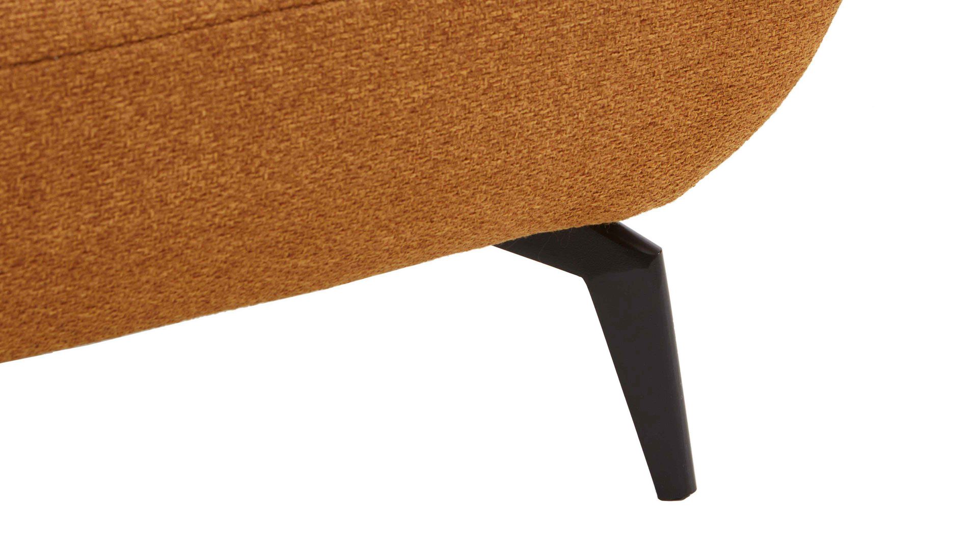 Dreisitzer KAWOO aus Stoff in Gelb KAWOO Polsterprogramm New Jersey - Dreisitzer senffarbener Bezug Portofino 06 - Breite ca. 204 cm