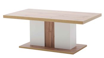Couchtisch Mca furniture aus Holz in Holzfarben Wohnprogramm Cali - Couchtisch 65 Wotan Eiche & Weiß - ca. 115 x 65 cm