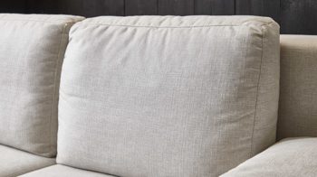 Schlafsofa Restyl aus Stoff in Beige Schlafsofa Patti naturfarbener Bezug 2-6920 & Holzfüße - Länge ca. 200 cm