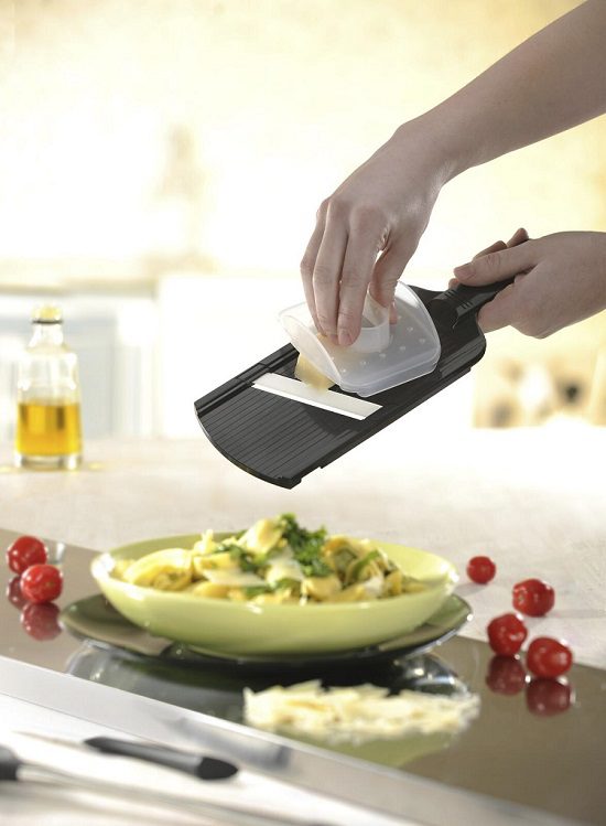 Küchenhelfer Gefu aus Kunststoff in Schwarz GEFU Keramik-Hobel Kunststoff schwarz, Keramik