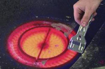 Küchenhelfer Gefu in Silber GEFU Glaskochfeldschaber hochwertiger Edelstahl silber