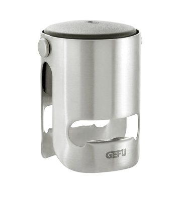 Küchenhelfer Gefu in Silber GEFU Sektflaschenverschluss hochwertiger Edelstahl silber
