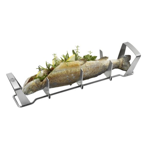 Gefu® in Edelstahl GEFU® Fischhalter BBQ Hochwertiger Edelstahl