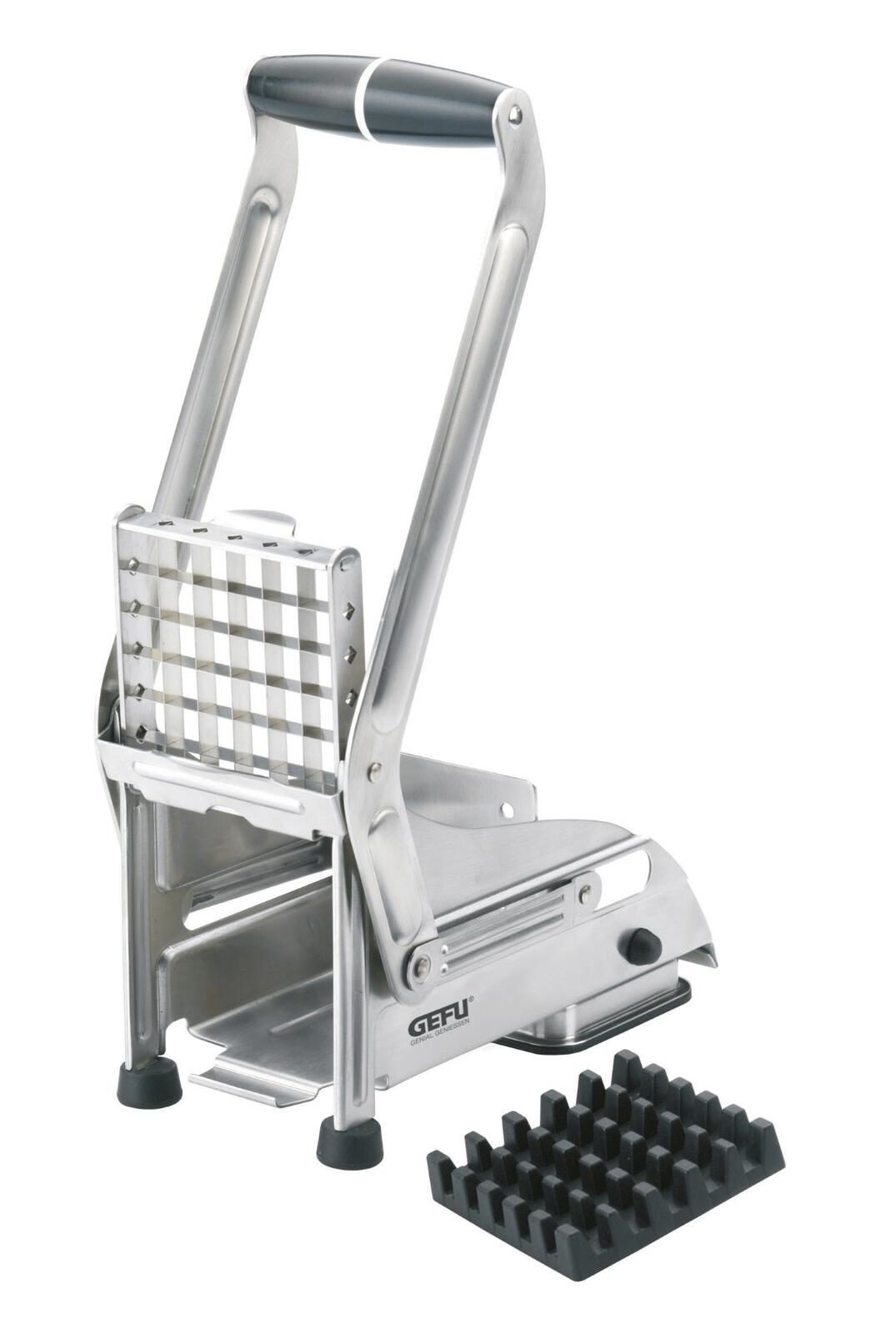 Küchenhelfer Gefu in Silber Schwarz GEFU Stifte-Schneider aus hochwertigem Edelstahl