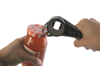 Küchenhelfer Gefu aus Kunststoff in Silber GEFU Multifunktionsöffner 5 in 1 aus hochwertigem Kunststoff