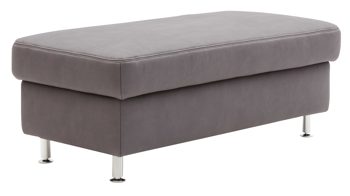 Funktionshocker modulmaster aus Stoff in Grau Modulmaster MM-ZE1049 - Funktionshocker graue Mikrofaser Mammut – ca. 130 x 65 cm