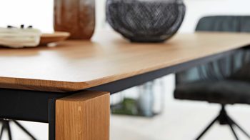 Auszugtisch Interliving aus Holz in Holzfarben Interliving Esszimmer Serie 5110 - Auszugtisch T0701 Eiche natur - ca. 180 - 280 x 90 cm