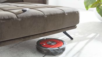 Ecksofa Interliving aus Stoff in Dunkelgrün Interliving Sofa Serie 4303 – Ecksofa olivfarbene Wirkware Salsa - Stellfläche ca. 323 x 190 cm