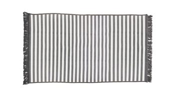 Outdoor-Teppich Done.® aus Kunstfaser in Dunkelgrau done.® Outdoor-Teppich Dunkelgrau & Weiß - ca. 120 x 180 cm