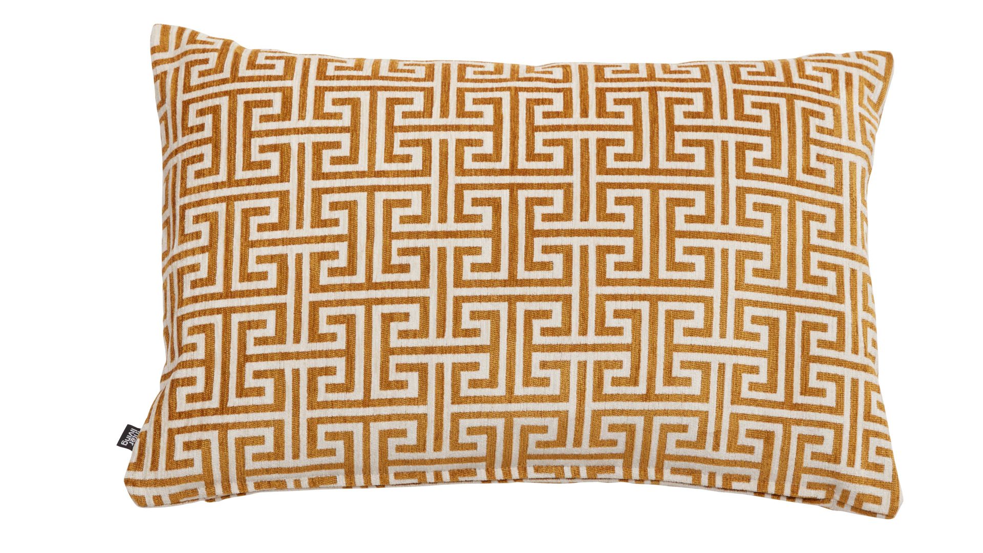 Kissenbezug /-hülle Interliving aus Stoff in Gelb Interliving Kissenhülle Serie 9110 Gold - ca. 40 x 60 cm
