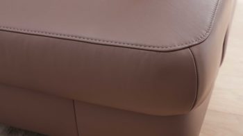 Ecksofa modulmaster aus Leder in Dunkelbraun Modulmaster MM-PN1059 - Ecksofa moccafarbenes Leder Torro & Metallfüße – Stellfläche ca. 288 x 224 cm