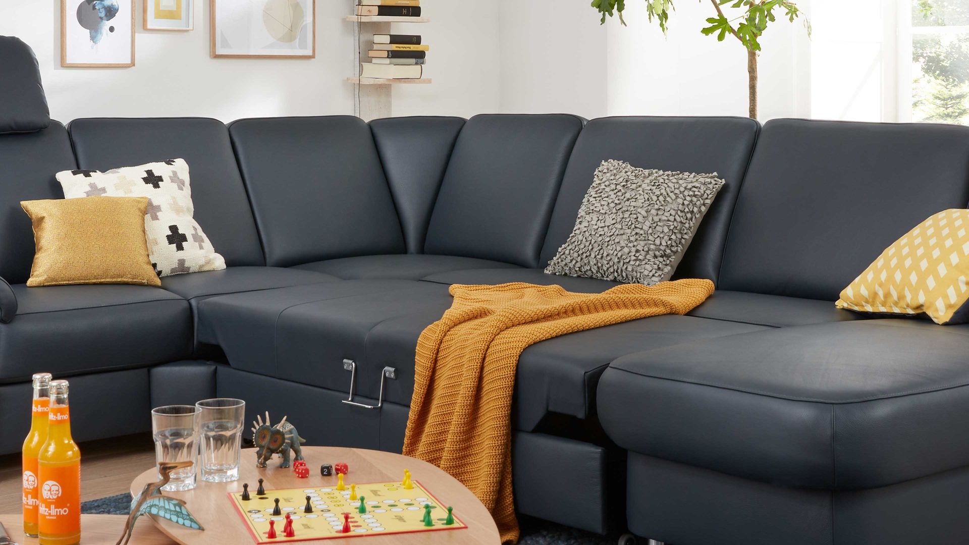 Funktion modulmaster aus Stoff in Schwarz Modulmaster MM-PN1059 - Bettfunktion A Funktions-Mehrpreis