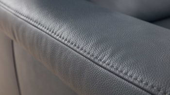 Ecksofa modulmaster aus Leder in Dunkelblau Modulmaster MM-PN1059 - Wohnlandschaft nachtblaues Leder Torro & Metallfüße – Stellfläche ca. 240 x 336 cm