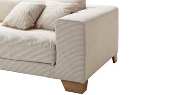Bigsofa A. z. iwaniccy aus Stoff in Beige Bigsofa Play beiger Breitcord - Länge ca. 286 cm