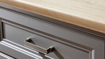 Wohnwand Innostyle aus Holz in Dunkelgrau Möbelprogramm Jasmin - Wohnwand Graphit & Artisan Eiche – vierteilig