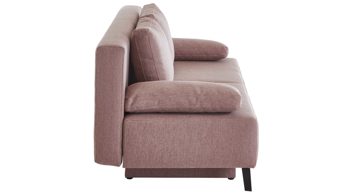 Schlafsofa Restyl aus Stoff in Pink Schlafsofa Sweet rosé Stoffbezug 55-6498 - Breite ca. 193 cm