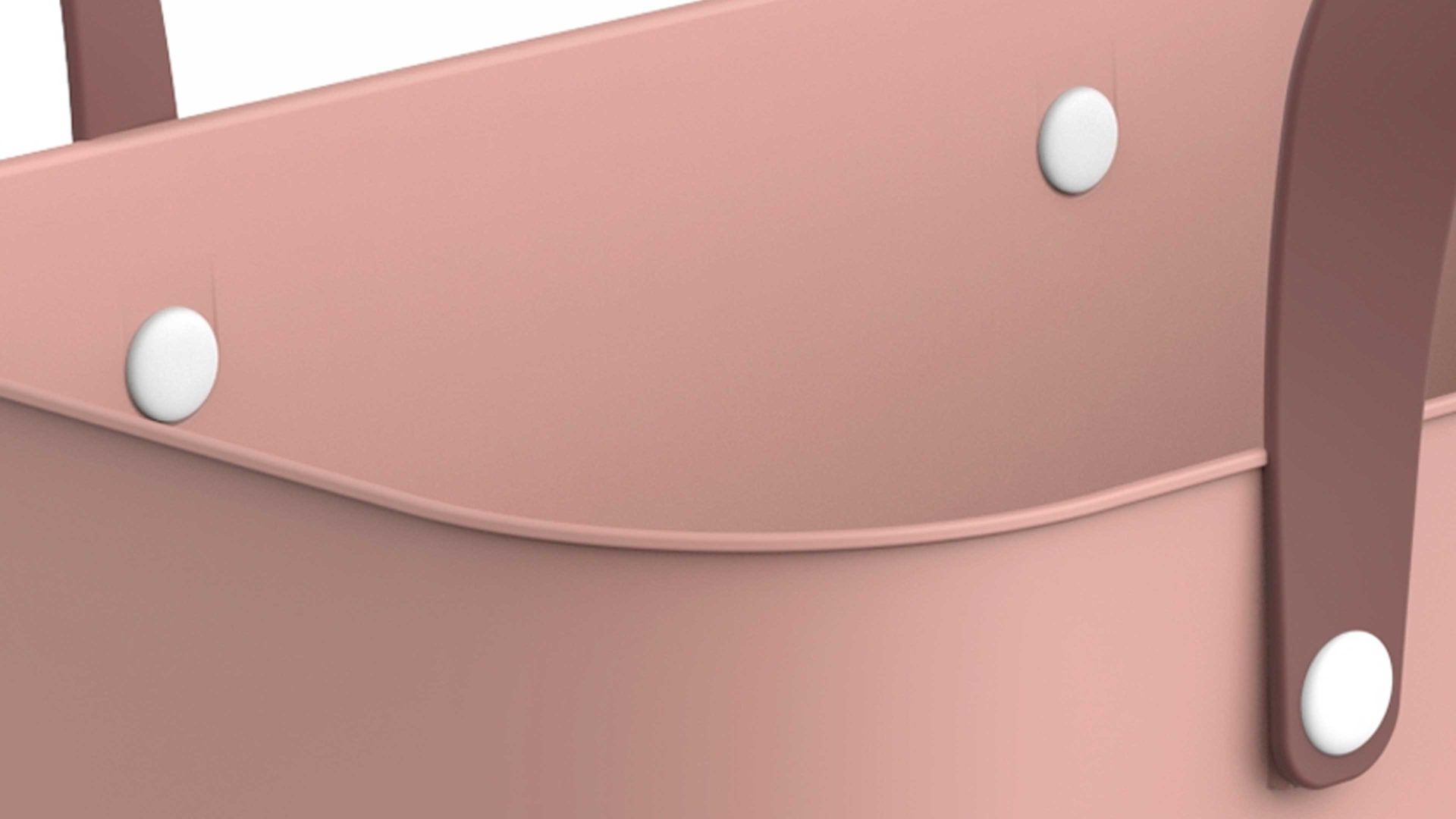 Tasche Rotho aus Kunststoff in Pink rotho modulares Recycling Müllsystem Albula - Multibag Style Linnea Pink - ca. 25 Liter