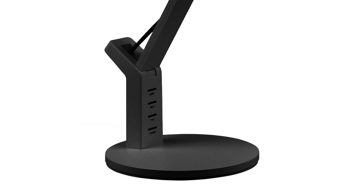 Schreibtischleuchte Trio lighting for you aus Kunststoff in Schwarz TRIO Schreibtischleuchte Ava Mattschwarz - Höhe ca. 40 cm