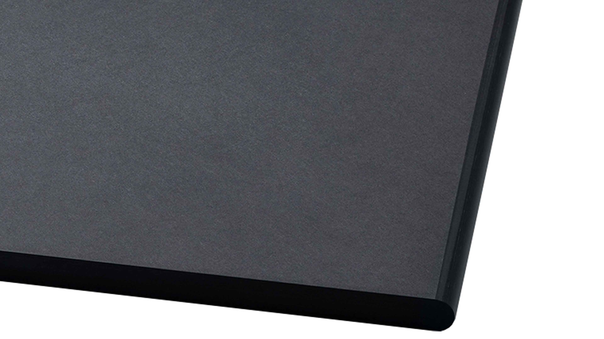 Schneidbrett Continenta aus Holz in Schwarz CONTINENTA Duracore - Schneidebrett schwarzer Recycling-Werkstoff – ca. 16 x 24 cm