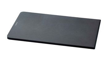 Schneidbrett Continenta aus Holz in Schwarz CONTINENTA Duracore - Schneidebrett schwarzer Recycling-Werkstoff – ca. 20 x 30 cm