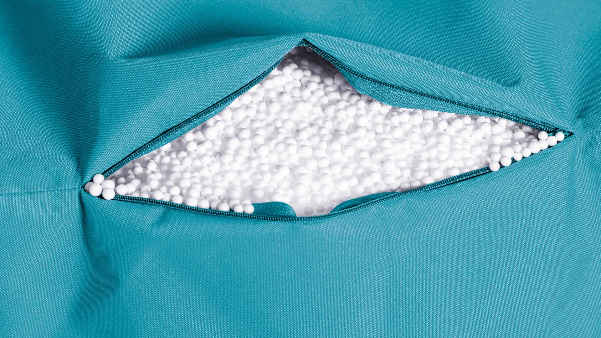 Sitzsack-Liege Magma sitting point aus Kunstfaser in Petrol SITTING POINT Funktions-Sitzsack twist scuba® petrolfarbene Kunstfaser - ca. 300 Liter