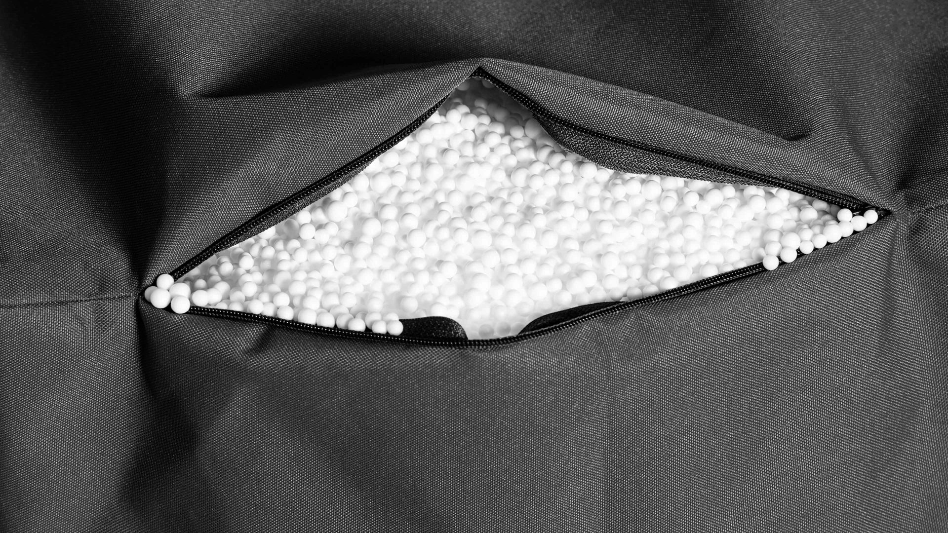 Sitzsack-Sessel Magma sitting point aus Kunstfaser in Schwarz SITTING POINT Sitzsack-Sessel swing scuba® schwarze Kunstfaser - ca. 95 x 90 x 65 cm