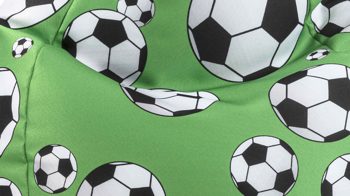 Standard-Sitzsack Magma sitting point aus Naturfaser in Grün SITTING POINT Sitzsack Kicker L als Sitzmöbel Grün - ca. 120 Liter