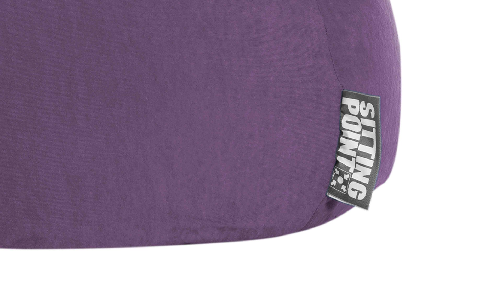 Standard-Sitzsack Magma sitting point aus Kunstfaser in Lila SITTING POINT beanbag easy XL als Sitzmöbel lila Mikrofaser - ca. 220 Liter