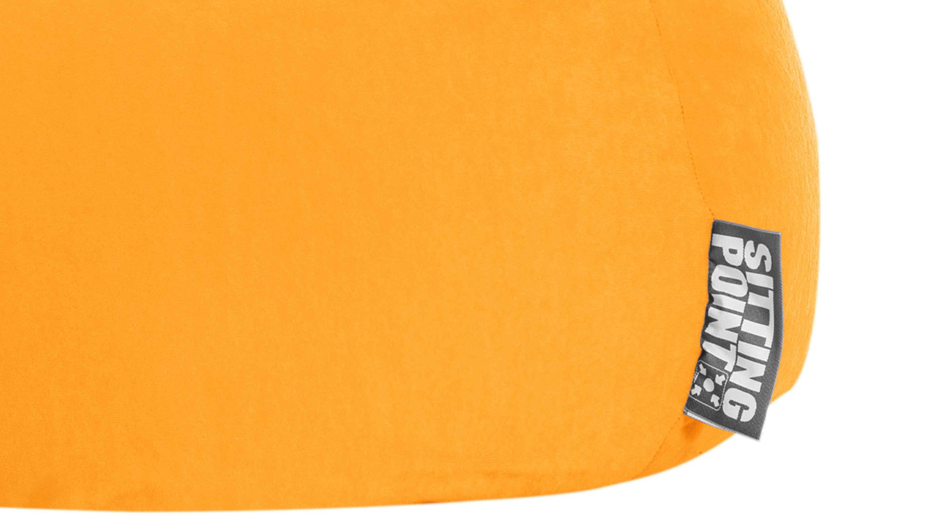 Standard-Sitzsack Magma sitting point aus Kunstfaser in Gelb SITTING POINT beanbag easy XL als Sitzmöbel gelbe Mikrofaser - ca. 220 Liter