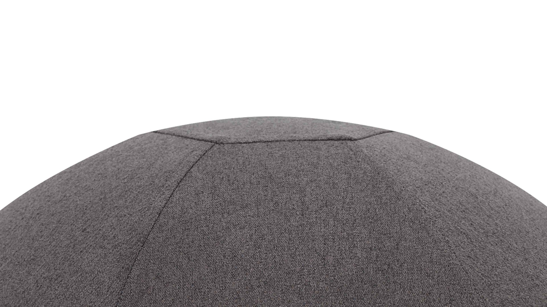 Sitzball Magma sitting point aus Kunstfaser in Anthrazit SITTING BALL® Felt anthrazitfarbener Bezug – Durchmesser ca. 65 cm