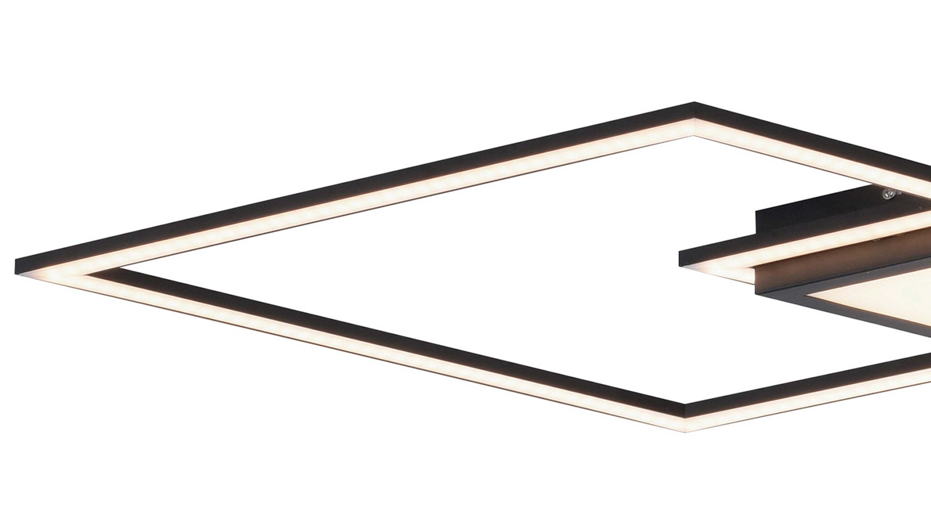 Deckenleuchte Just light. (leuchtendirekt) aus Metall in Schwarz JUST LIGHT. Leuchten Serie Asmin - Deckenleuchte schwarzes Metall - Länge ca. 106 cm